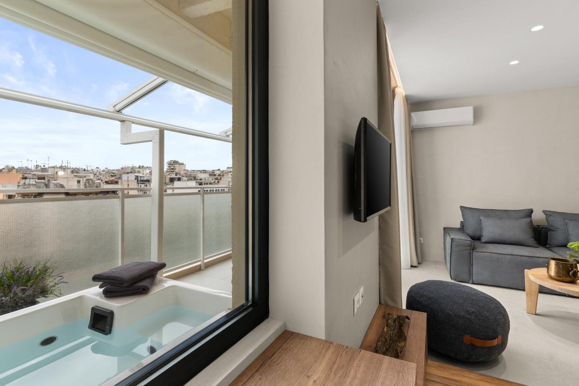 Acron 12 Penthouse Acropolis Suites Афины Экстерьер фото